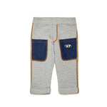 Diesel Kids Pantaloni in Tuta Grigi/Blu per Neonati
