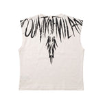 Marcelo Burlon County of Milan Kids Canotta Cocco con Stampa per Bambini