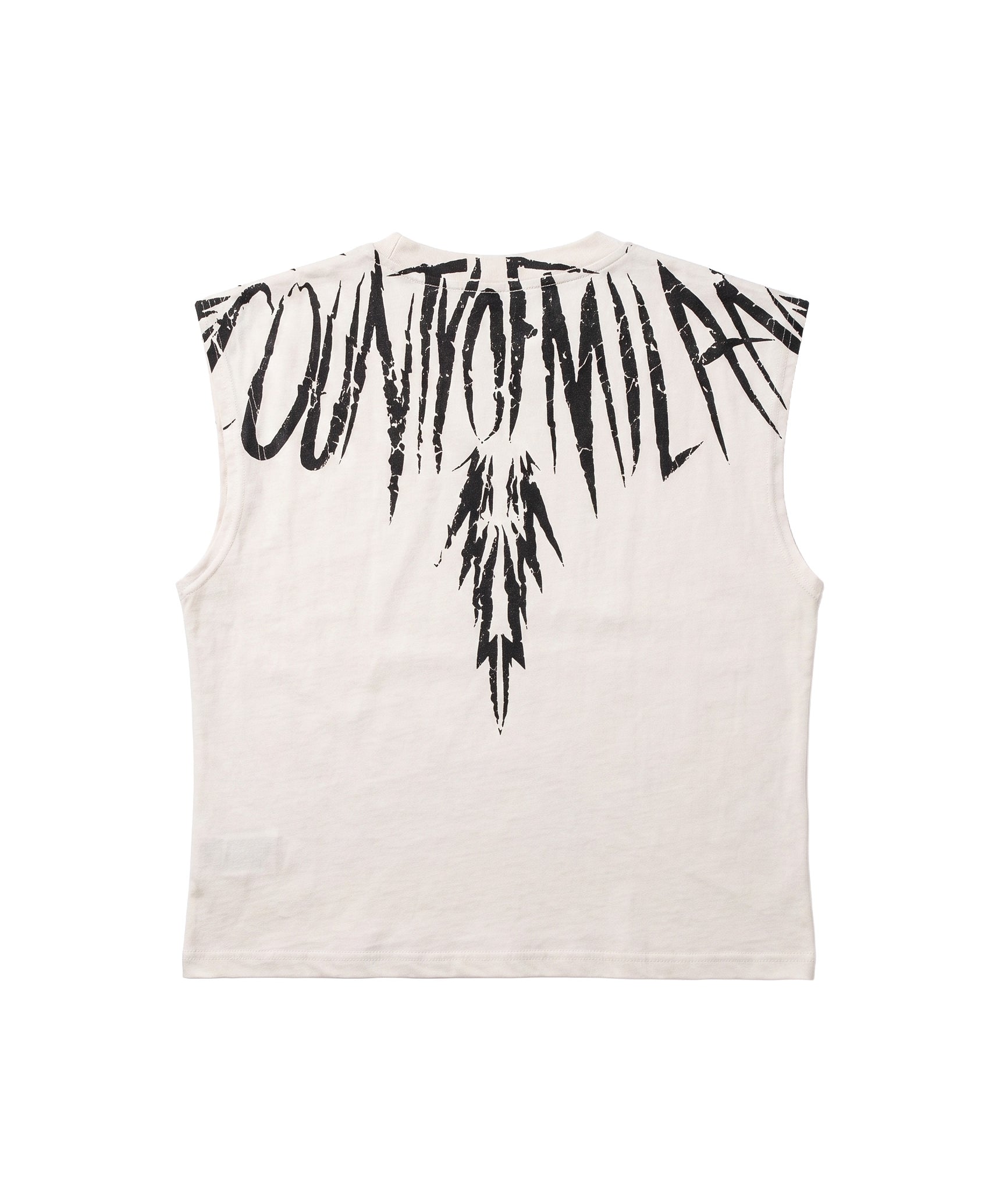 Marcelo Burlon County of Milan Kids Canotta Cocco con Stampa per Bambini