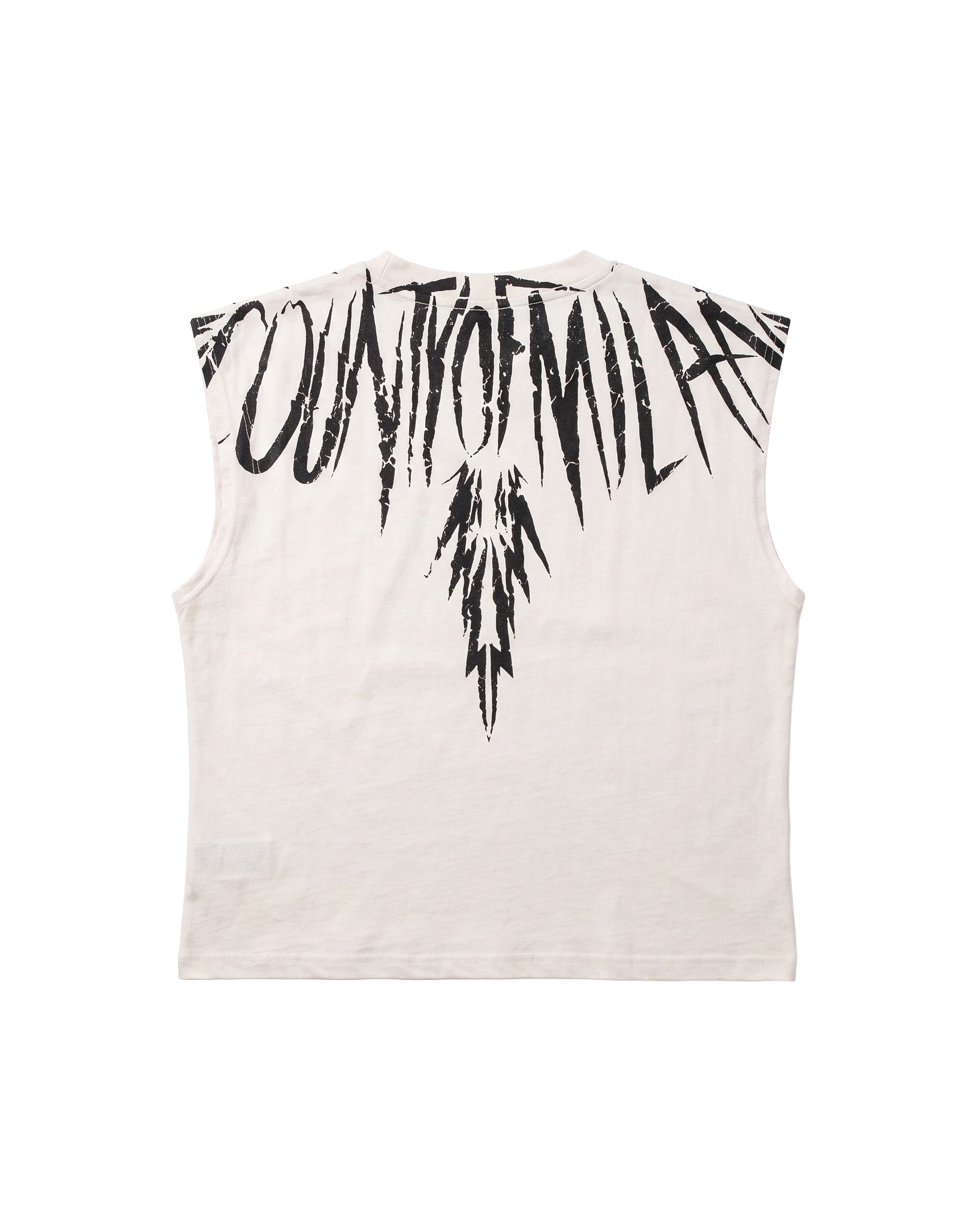 Marcelo Burlon County of Milan Kids Canotta Cocco con Stampa per Bambini