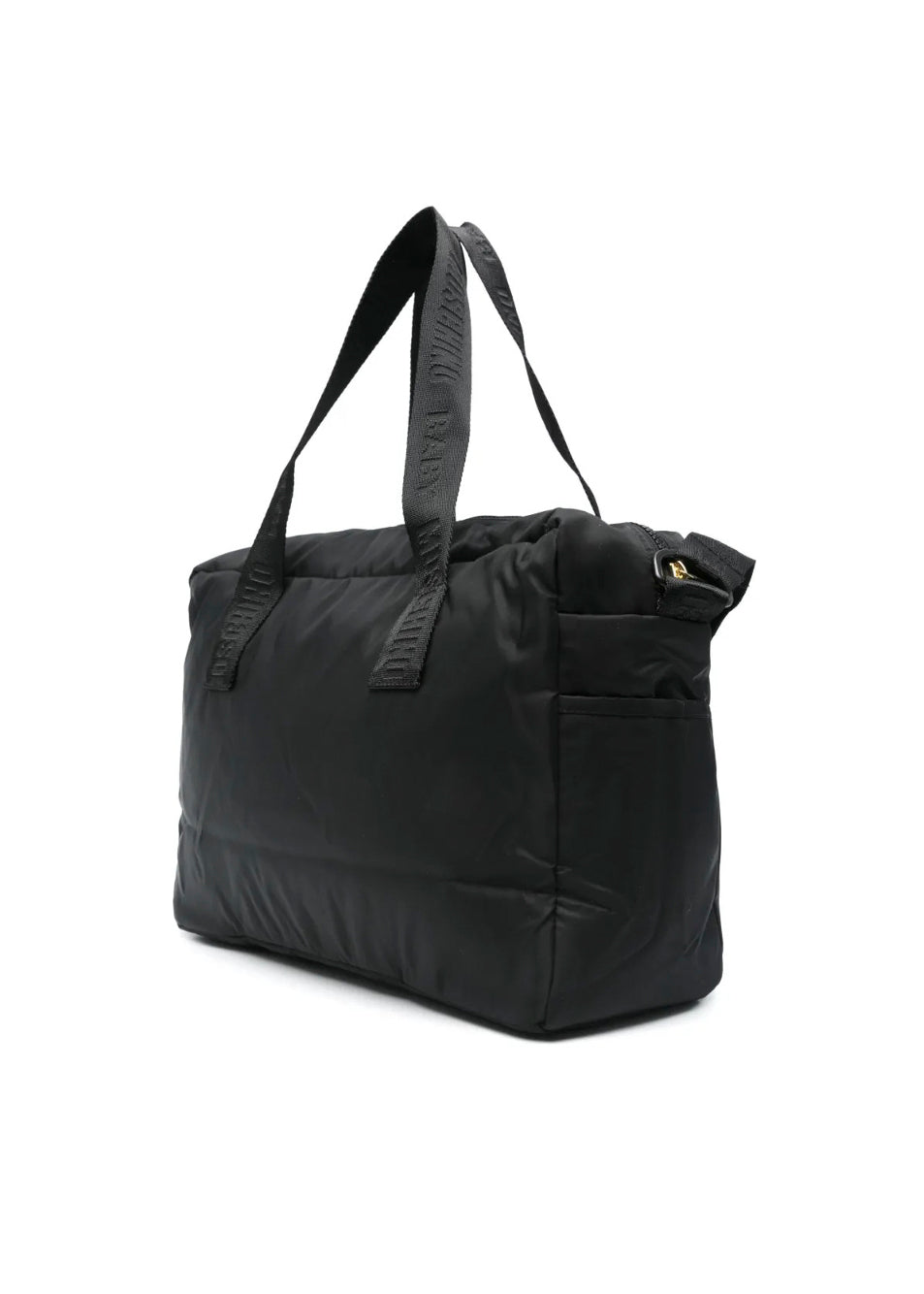 Moschino Kids Borsa Mamma Nera con Teddy