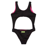 Barrow Kids Costume Intero Nero Fantasia Logo per Bambine