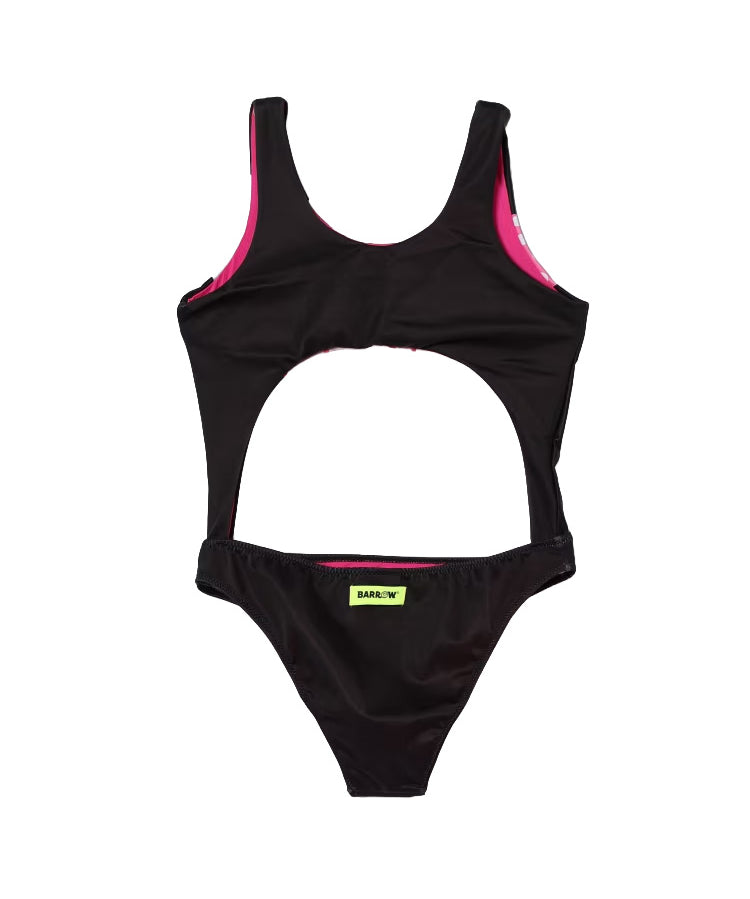 Barrow Kids Costume Intero Nero Fantasia Logo per Bambine