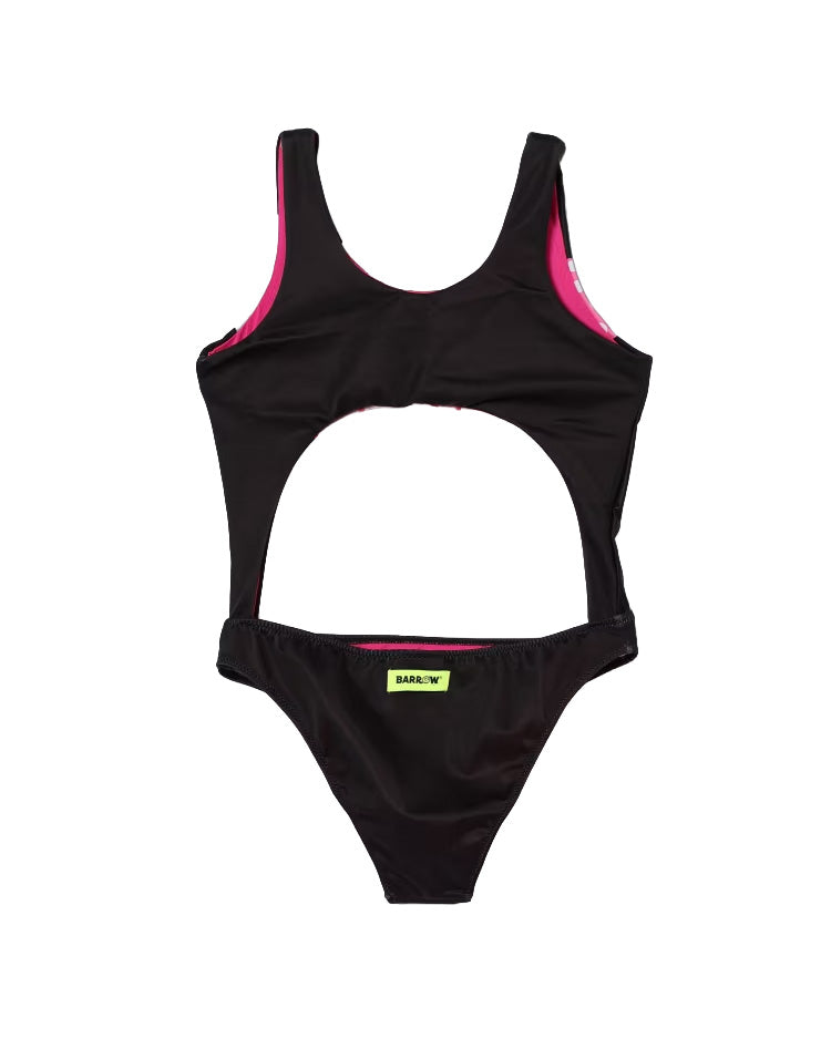 Barrow Kids Costume Intero Nero Fantasia Logo per Bambine