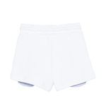 Barrow Kids Short Off-White con Stampa Logo per Bambine