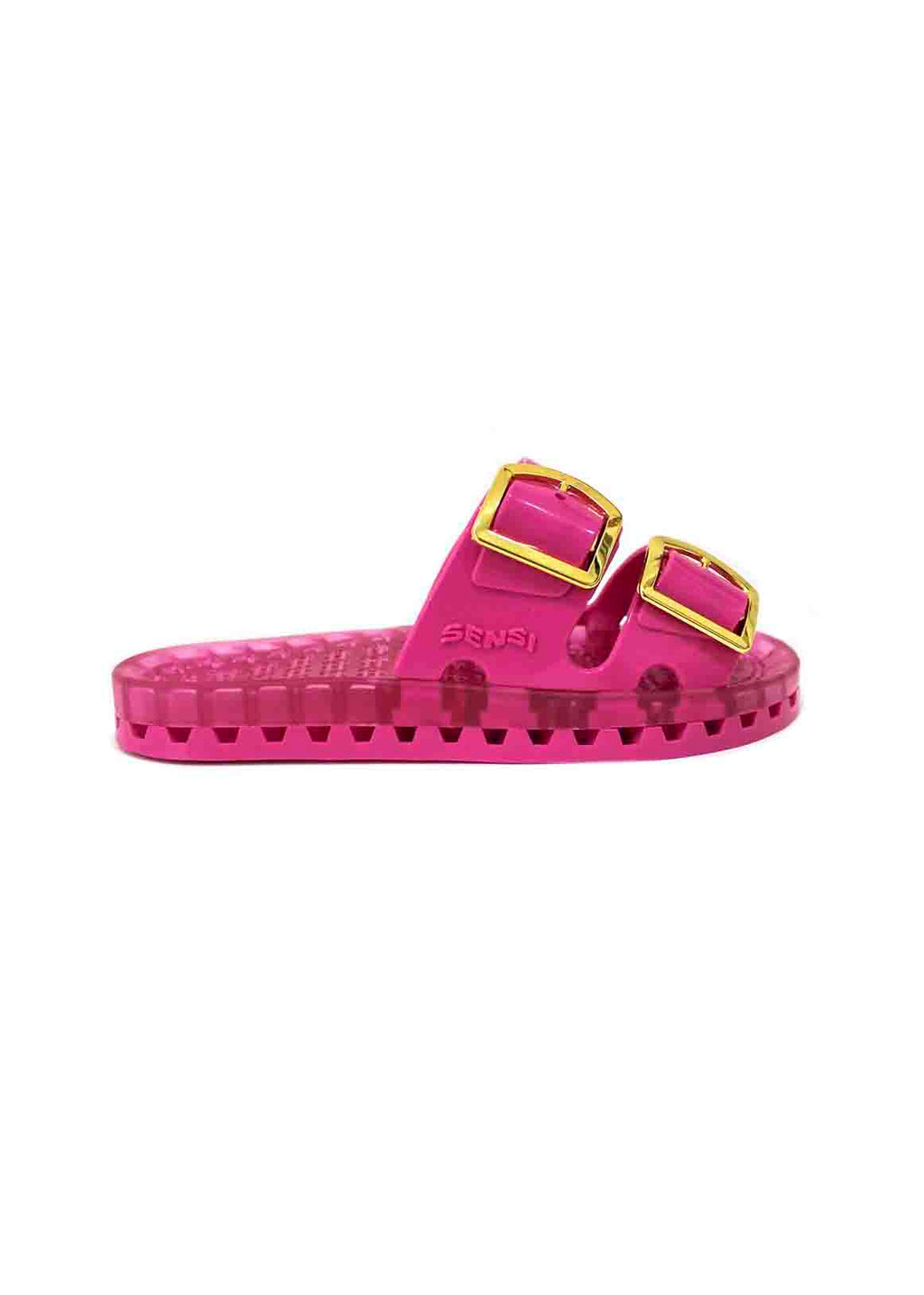 Sensi Kids Flamingo Sandalo Lampone Doppia Fascia per Bambine