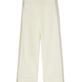 Palm Angels Kids Pantalone Bianco con Logo per Bambine