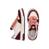 Elisabetta Franchi La Mia Bambina Sneakers Burro/Bordeaux per Bambine