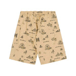 Moschino Kids Bermuda Beige con Stampa per Bambini