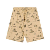 Moschino Kids Bermuda Beige con Stampa per Bambini