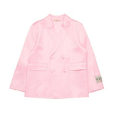 N°21 Kids Giacca Blazer Rosa Doppiopetto per Bambine