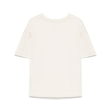 Calvin Klein Kids T-shirt Beige con CK per Bambini