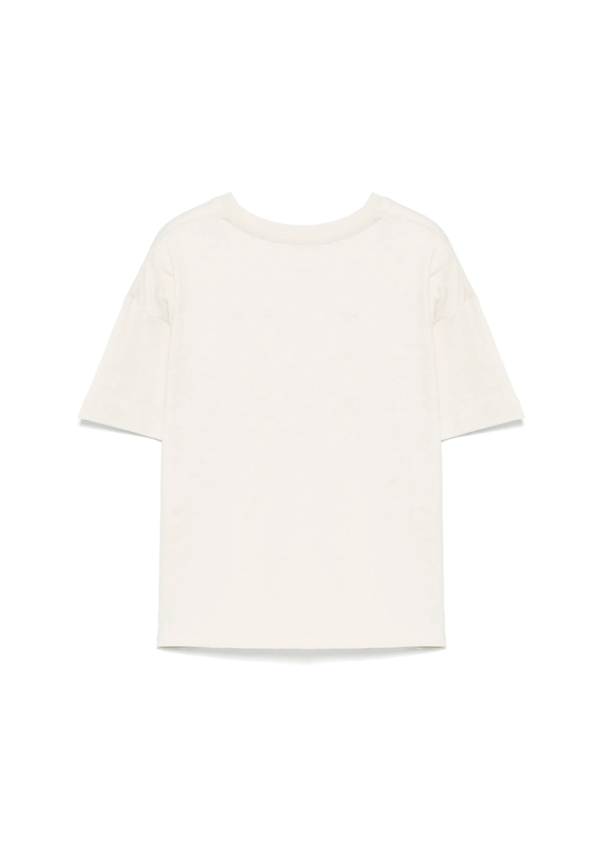 Calvin Klein Kids T-shirt Beige con CK per Bambini