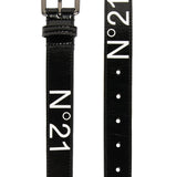 N°21 Kids Black Belt with Logo for Children