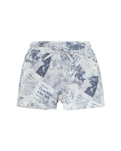 Iceberg Kids Bermuda Bianco Fantasia per Neonati