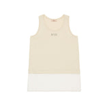 N°21 Kids Champagne Tank Top for Girls