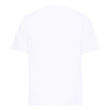 Roberto Cavalli Kids T-Shirt Bianco con Logo Unisex