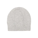 Moschino Kids Cappellino Grigio in Maglia con Teddy Bear e Logo Unisex