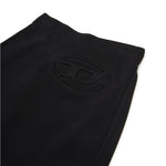 Diesel Kids Gonna a Portafoglio Nera con Logo per Bambine