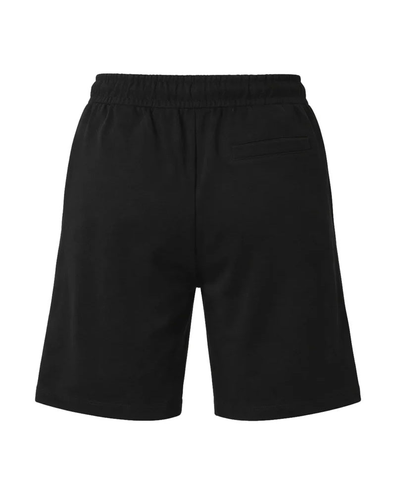 Iceberg Kids Bermuda Nero con Stampa Logo per Bambini