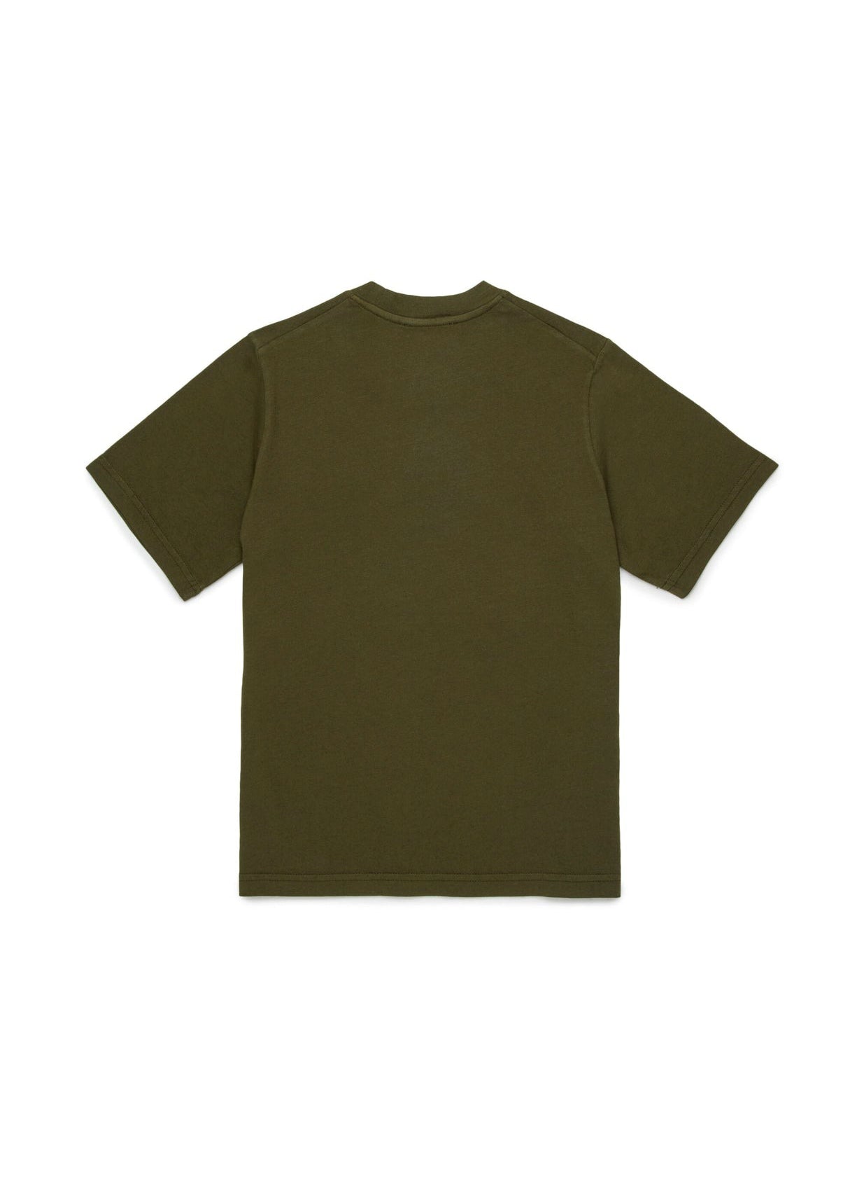 Dsquared2 Kids T-shirt Verde con Stampa Leaf