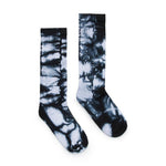 Dsquared2 Kids Calzini Neri con Fantasia Tie Dye