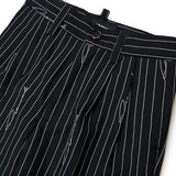 Dsquared2 Kids Pantalone Nero a Righe per Neonato