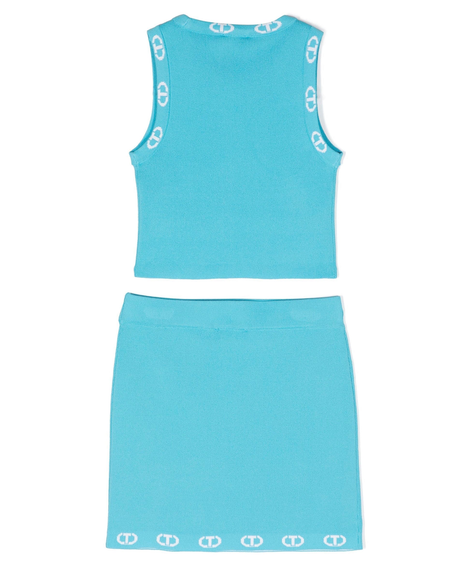 Twinset Kids Completo Celeste (retro)