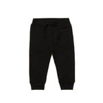 Dsquared2 Kids Pantaloni in Tuta Neri con Stampa per Neonate