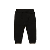 Dsquared2 Kids Pantaloni in Tuta Neri con Stampa per Neonate