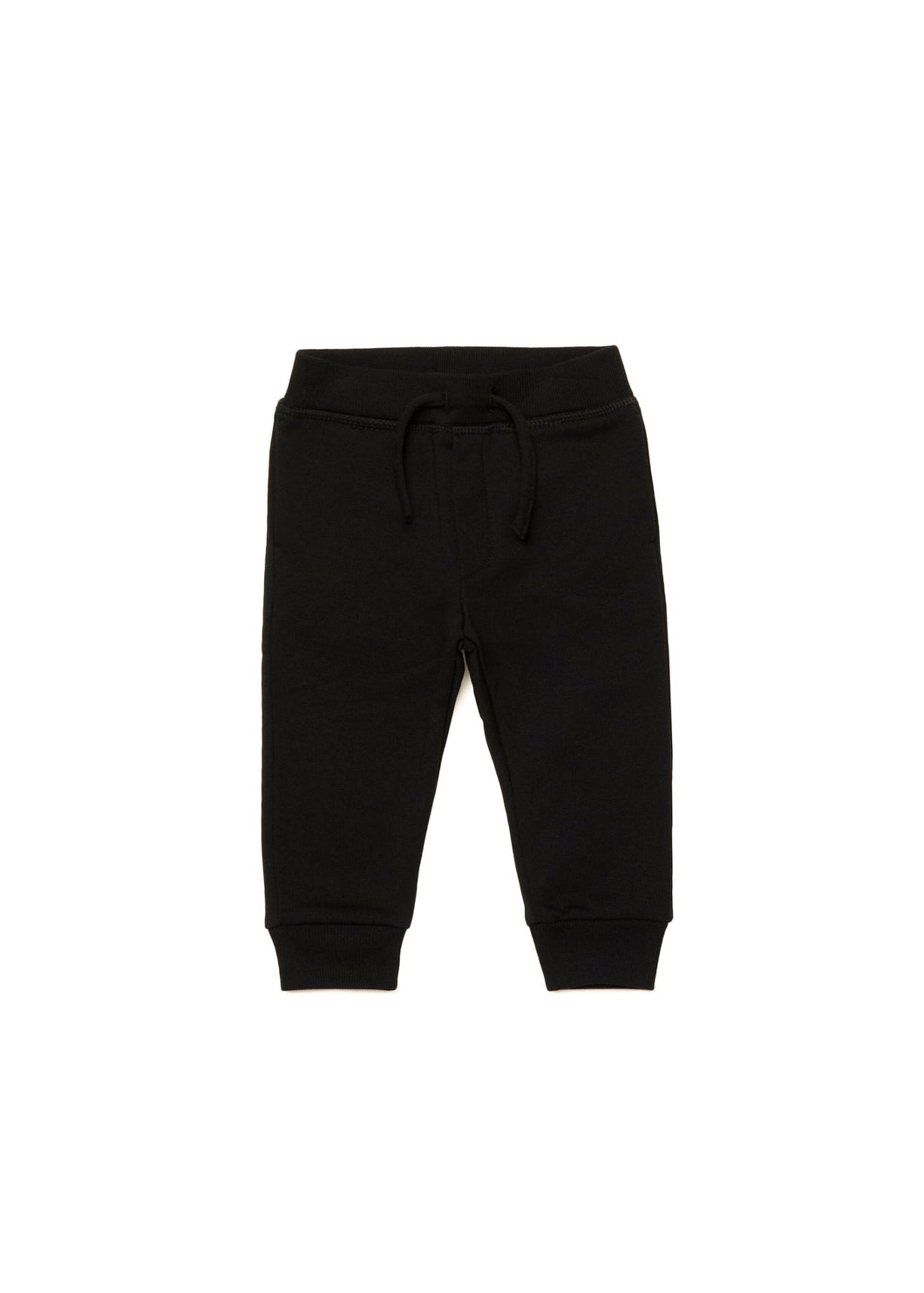 Dsquared2 Kids Pantaloni in Tuta Neri con Stampa per Neonate