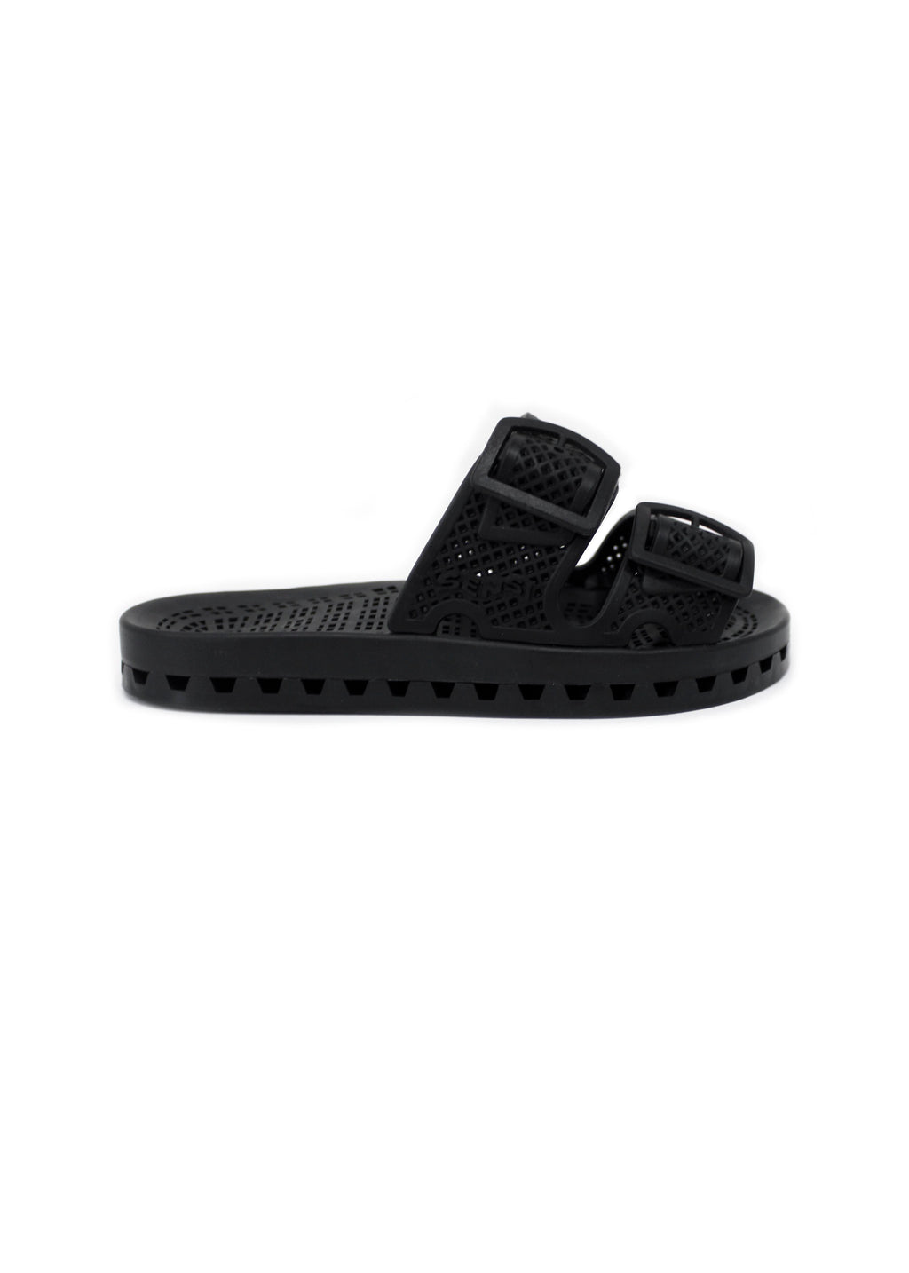 Sensi Kids Urban Sandalo Nero Doppia Fascia per Bambini