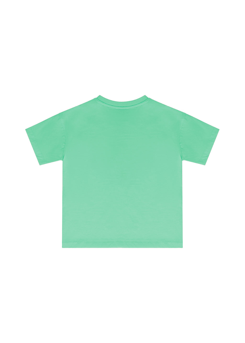 Iceberg Kids T-Shirt Menta con Logo per Bambine