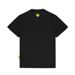 Barrow Kids T-shirt Nera con Stampa Shoes per Bambini (retro)