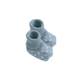 Marlù Scarpine Verde Salvia/Bianco con Pois per Neonati