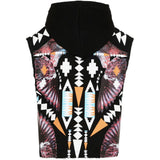 Marcelo Burlon County of Milan Felpa Smanicata Nero con Stampa per Bambini