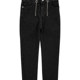 Iceberg Kids Jeans Denim Neri con Zip per Bambine