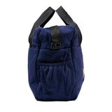 Moschino Kids Borsa Fasciatoio Blu Navy con Teddy e Logo