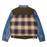 Dsquared2 Kids Giubbino Fantasia Denim e a Quadri Unisex