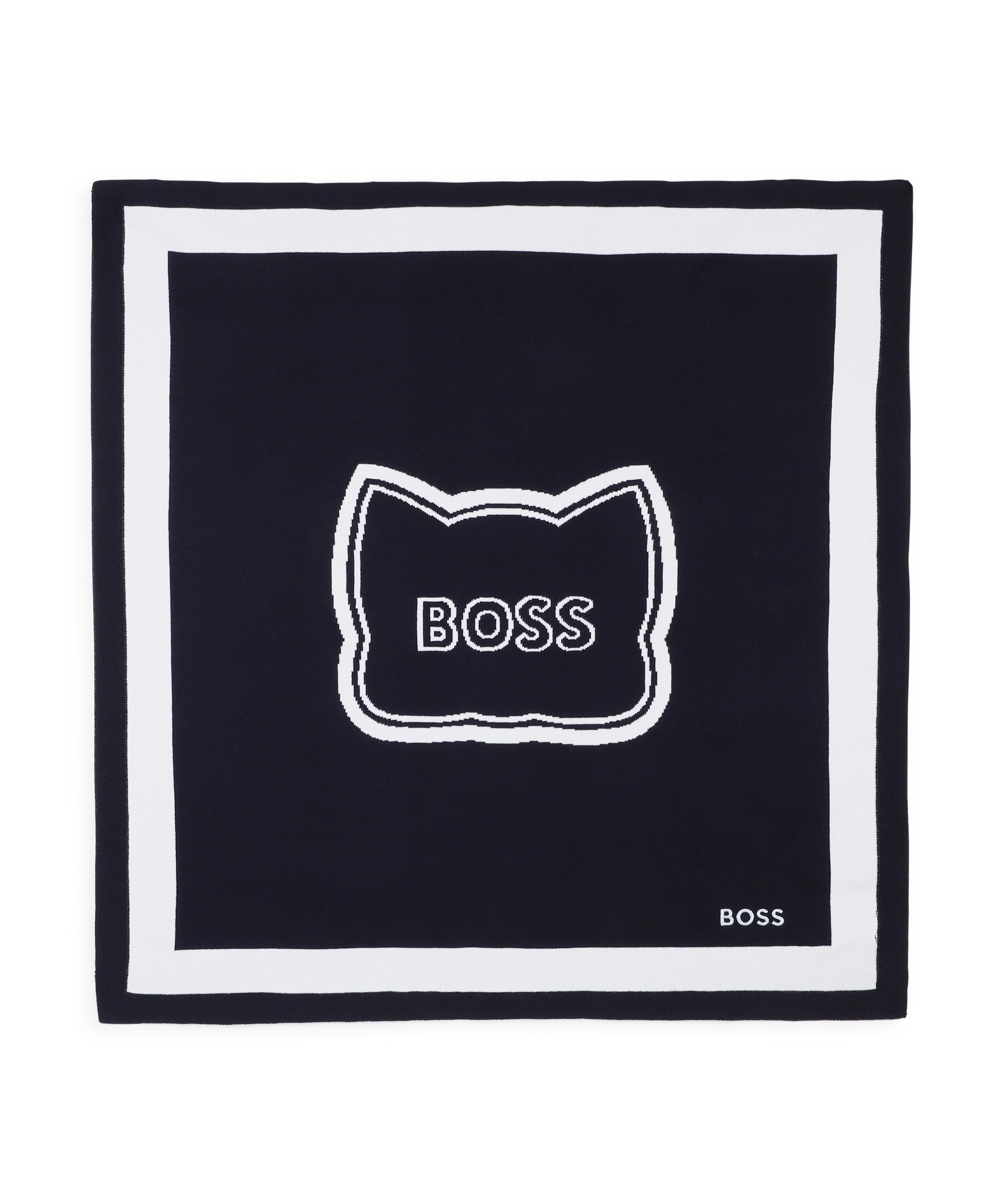 Boss Kids Coperta Blu Marine per Neonati
