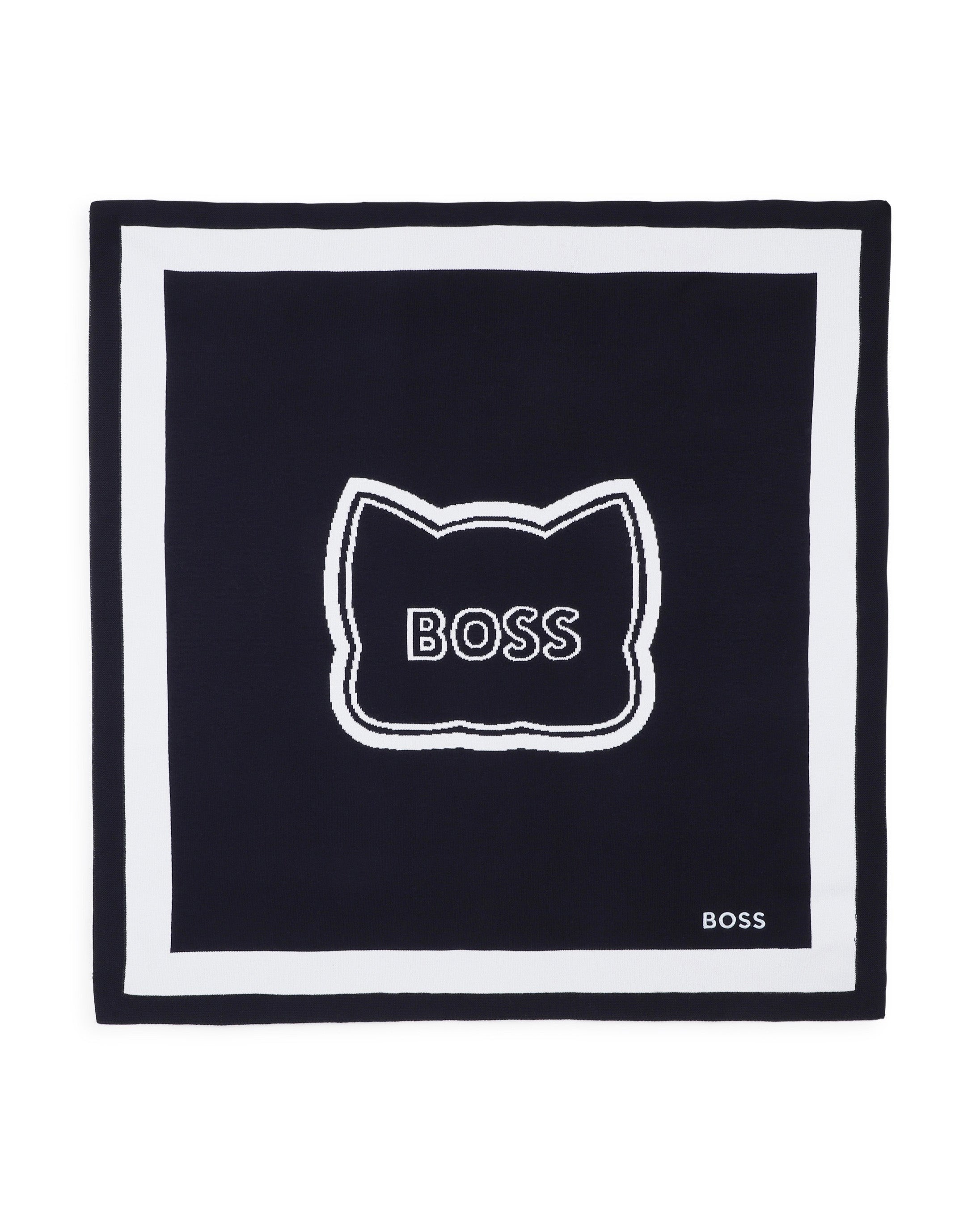 Boss Kids Coperta Blu Marine per Neonati