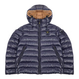 Blauer Kids Giubbino Blu con Cappuccio ADAMS JUNIOR per Bambini