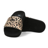 Elisabetta Franchi La Mia Bambina Ciabatte Animalier con Logo per Bambine