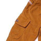Diesel Kids Pantaloni Beige con Tasconi per Neonati (dettaglio)