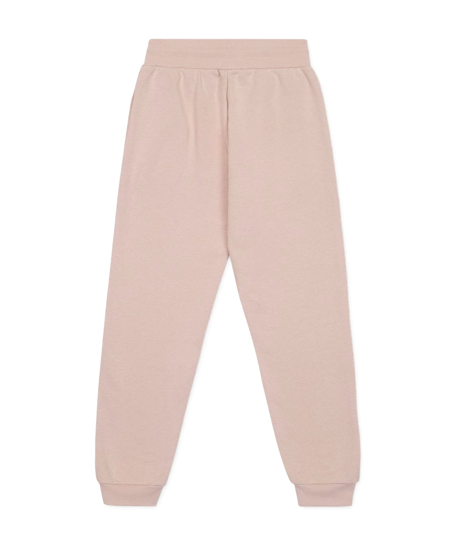Iceberg Kids Pantaloni Joggers Rosa con Logo per Bambine (retro)
