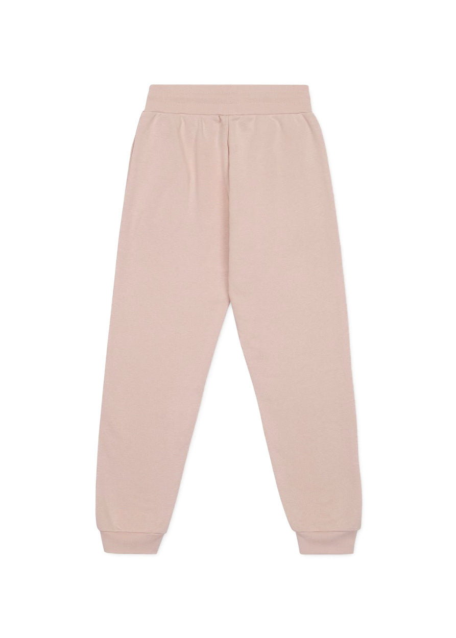 Iceberg Kids Pantaloni Joggers Rosa con Logo per Bambine (retro)