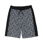 Diesel Kids Costume Boxer Nero con Logo Monogram per Bambini