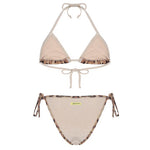 4Giveness Kids Costume Triangolo Leopardato per Bambine