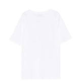 Moschino Kids T-shirt Bianco con Logo e Teddy Bear Unisex
