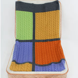 Le Coconne Coperta Multicolor per Neonati